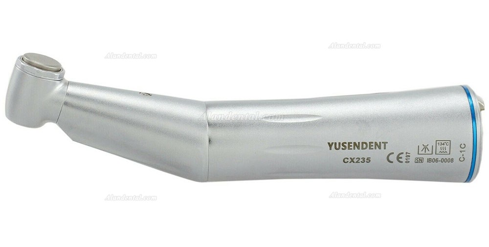 YUSENDENT® Inner Water Spray Fiber Optic Contra Angle CX235-1C Push Button